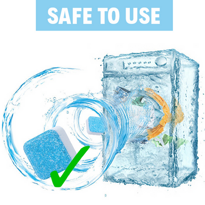Washing Machine Cleaning Tablets – 12 Tablets Pack