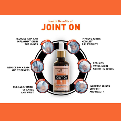 Sukoon Joint-On Essential Oil Blend (30ML)| For Joint, Back & Knee Pain