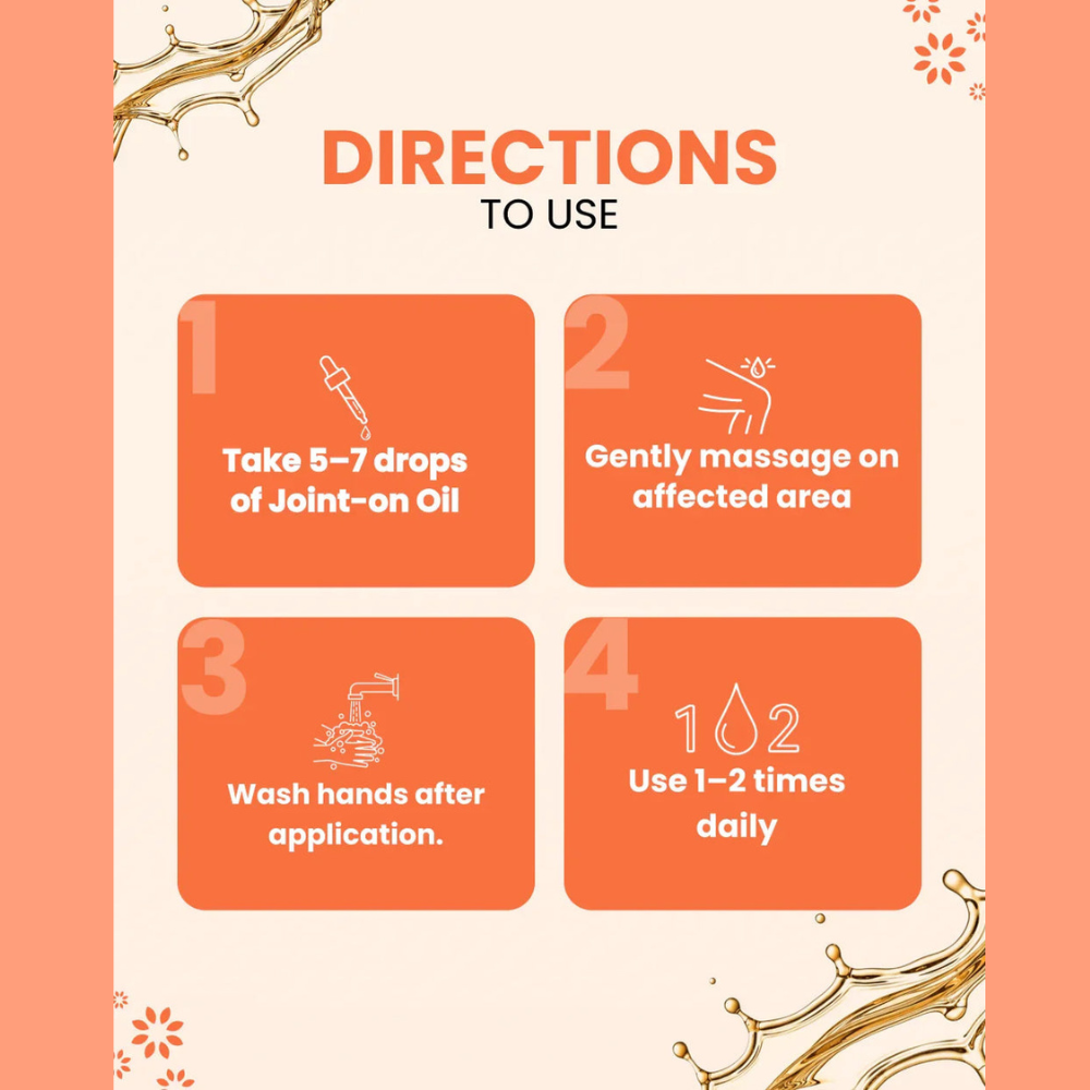 Sukoon Joint-On Essential Oil Blend (30ML)| For Joint, Back & Knee Pain