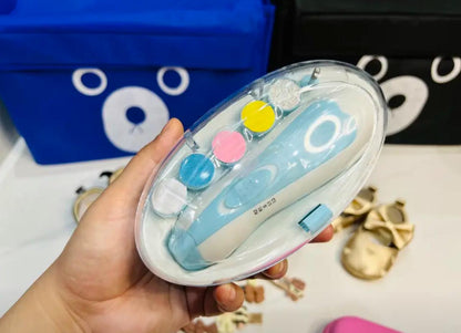 Electric Nail Clipper - Baby Nail Trimmer Clipper Set (Random Color)